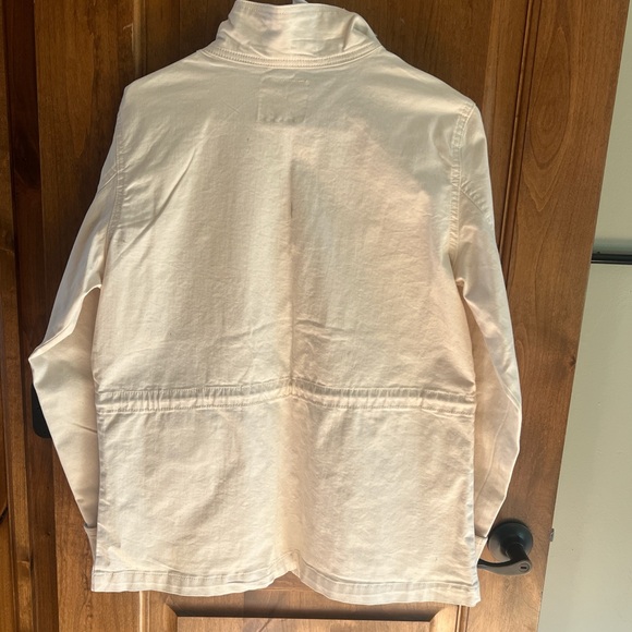 Goodthreads Women's Cream Utility Jacket - Picture 3 of 4